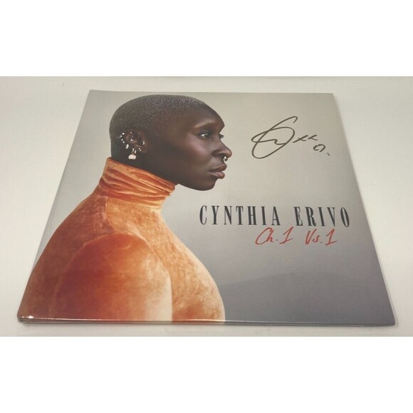 Cynthia Erivo Ch. 1 Vs. 1 Chapter 1 Volume SIGNED Autographed Vinyl LP Wicked - Picture 1 of 8